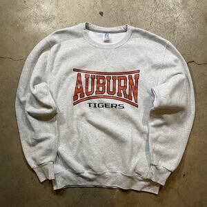 Auburn University Russell Sweatshirt Mens L Storm Lounge Sportswear Y2K